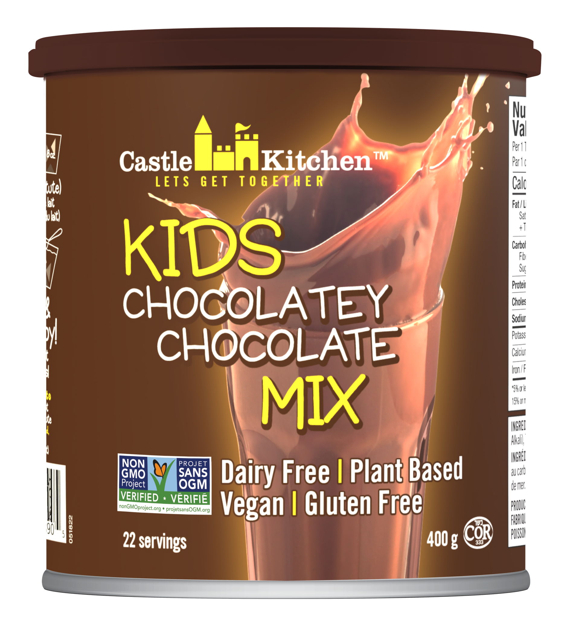 Premium Kids Chocolate Milk Mix