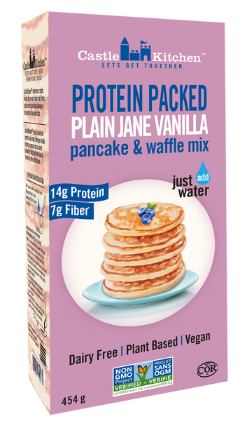 Protein Packed Plain Jane Vanilla Pancake and Waffle Mix