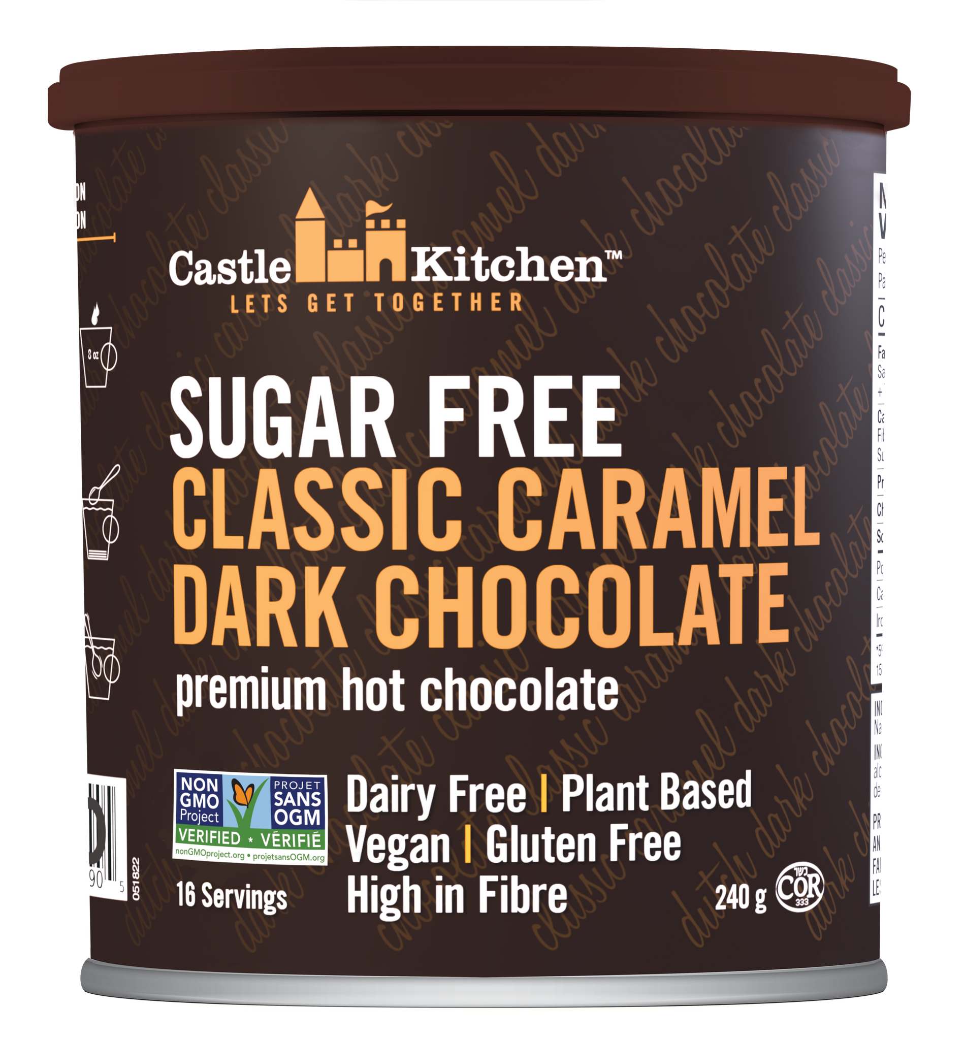 Sugar Free Classic Caramel Dark Chocolate Mix